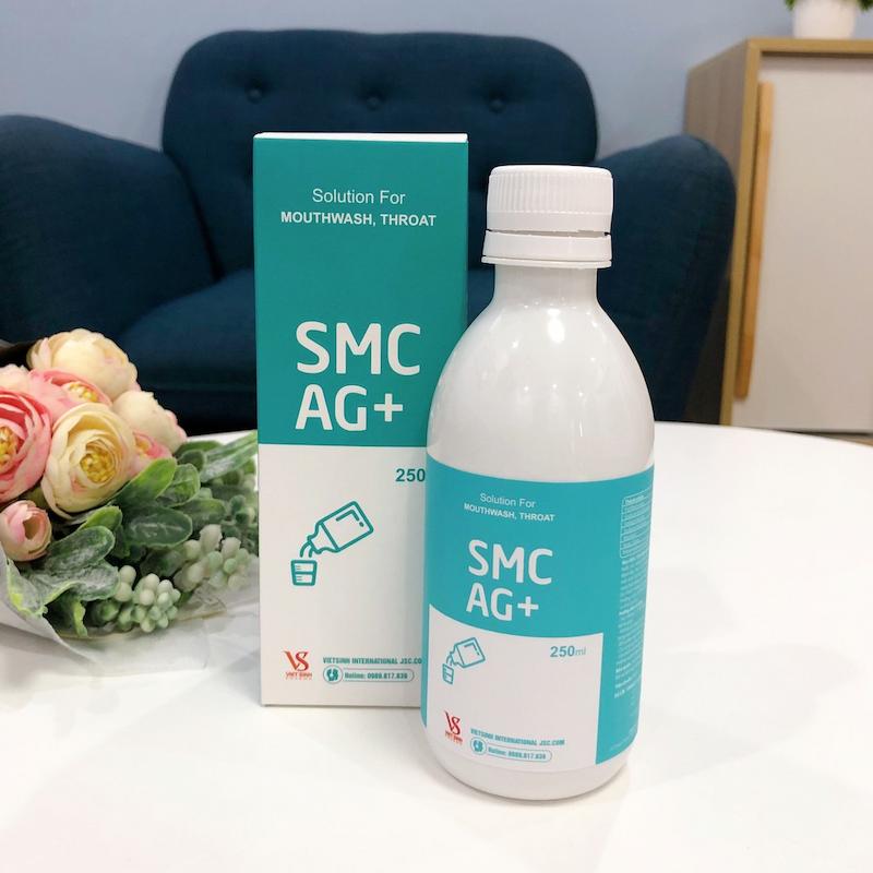 Sản phẩm nước súc miệng SMC AG+