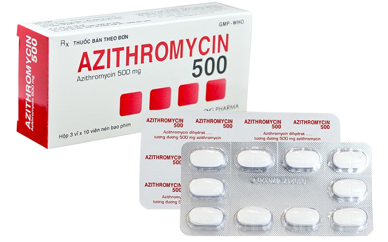 Azithromycin là một trong những loại thuốc chữa viêm lợi cho phụ nữ cho con bú an toàn hiệu quả nhất hiện nay