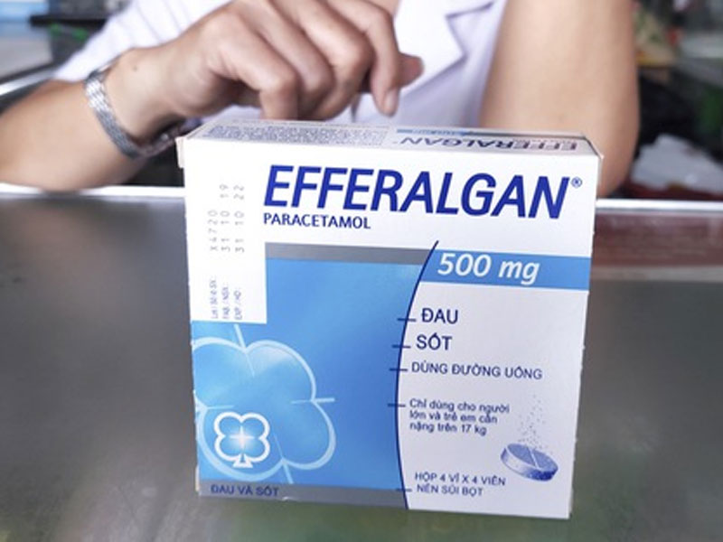 Hình ảnh thuốc Efferalgan trong thực tế