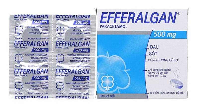 Thuốc Efferalgan lành tính với cơ thể, có thể sử dụng khi xuất hiện các triệu chứng đau răng đi kèm với ốm sốt