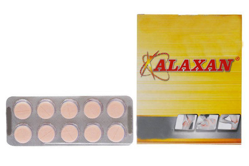 Alaxan là thuốc giảm đau, hạ sốt phổ biến