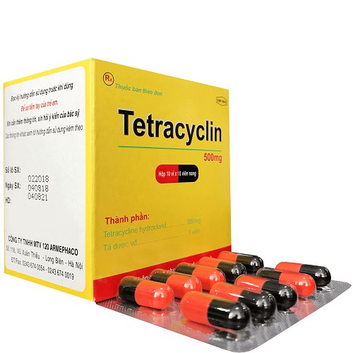 Sử dụng thuốc kháng sinh Tetracycline